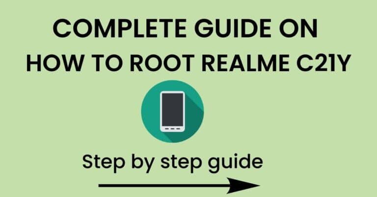 How To Root Realme C21Y