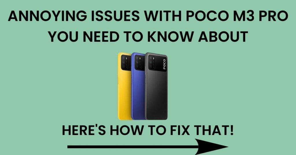 Common Problems In Poco M3 Pro 5G