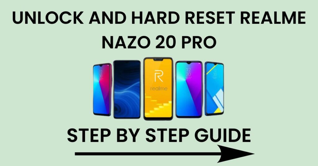 Hard Reset Realme Narzo 20 Pro
