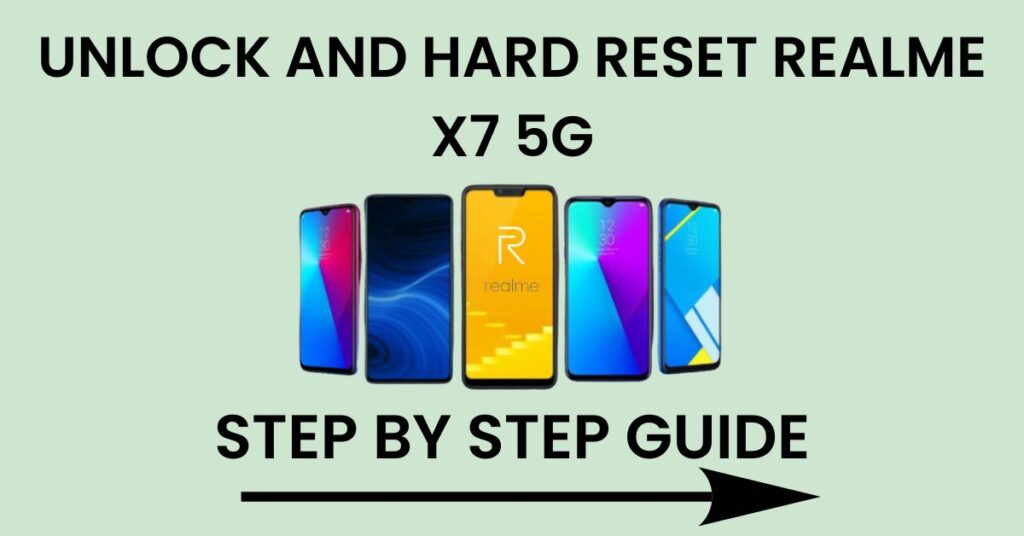 Hard Reset Realme X7 5G And Unlock