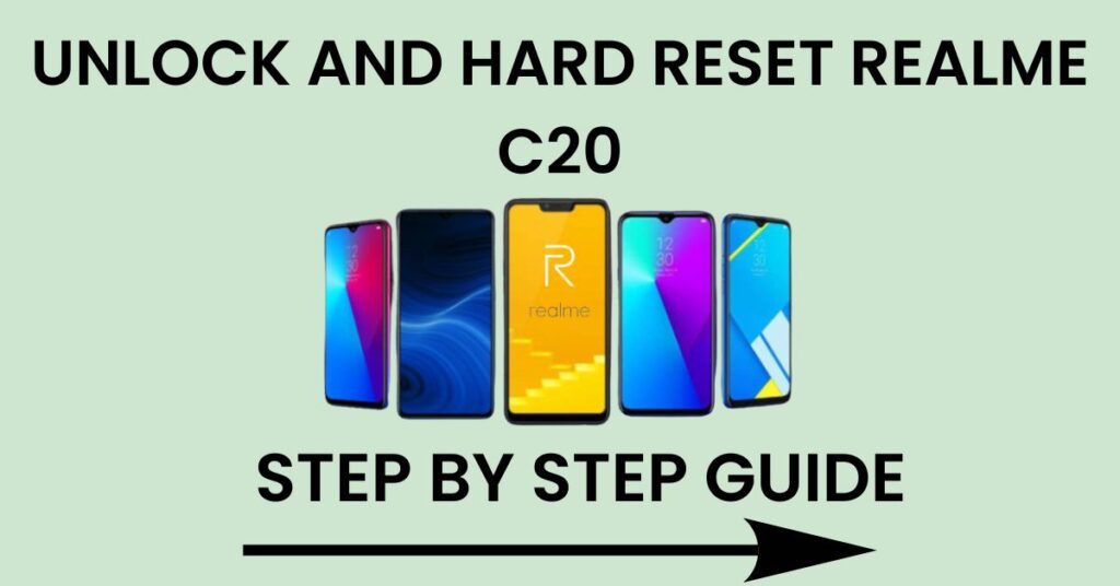 Hard Reset Realme C20 And Unock
