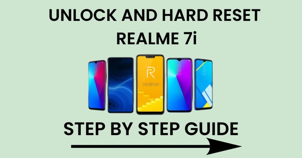 Hard Reset Realme 7i And Unlock