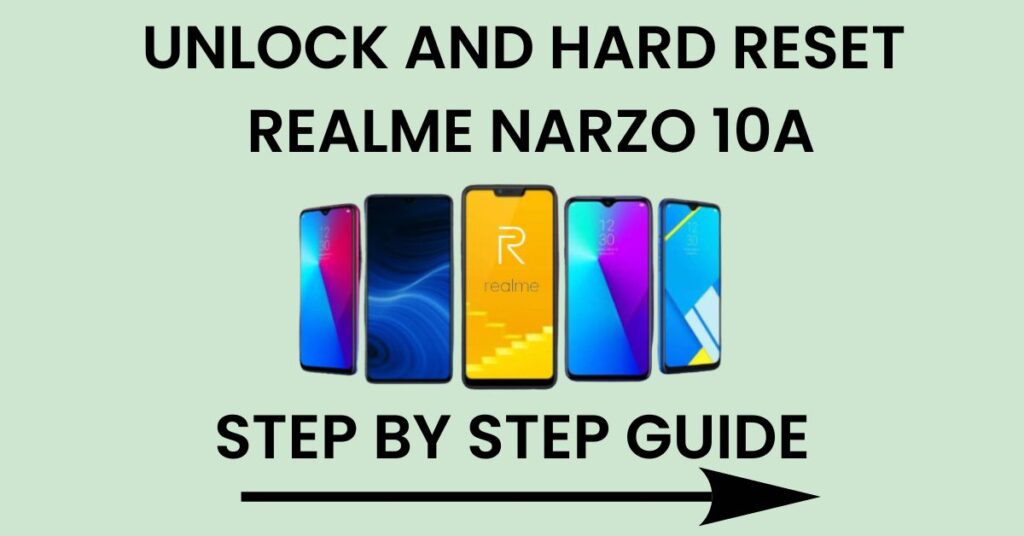 Hard Reset Realme Narzo 10A And Unlock
