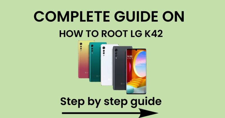 How To Root LG K42